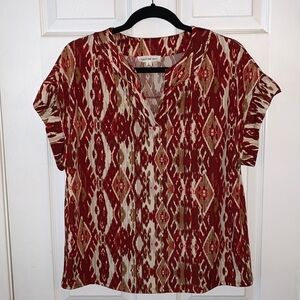 Stylish Bohemian Print Women’s Top